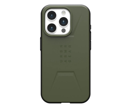 Etui do telefonów UAG Civilian Magsafe do iPhone 15 Pro olive 114275117272